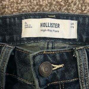 Hollister Dark Blue Bootcut Jeans